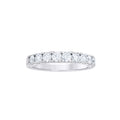 925 Sterling Silver Womens Round 1.36ct Moissanite Engagement Ring Size 9