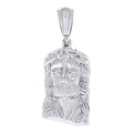 925 Sterling Silver Men Jesus Religious Charm Pendant