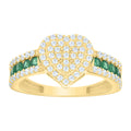 14K Gold Cubic Zirconia Ring