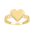 14K Gold Cubic Zirconia Ring