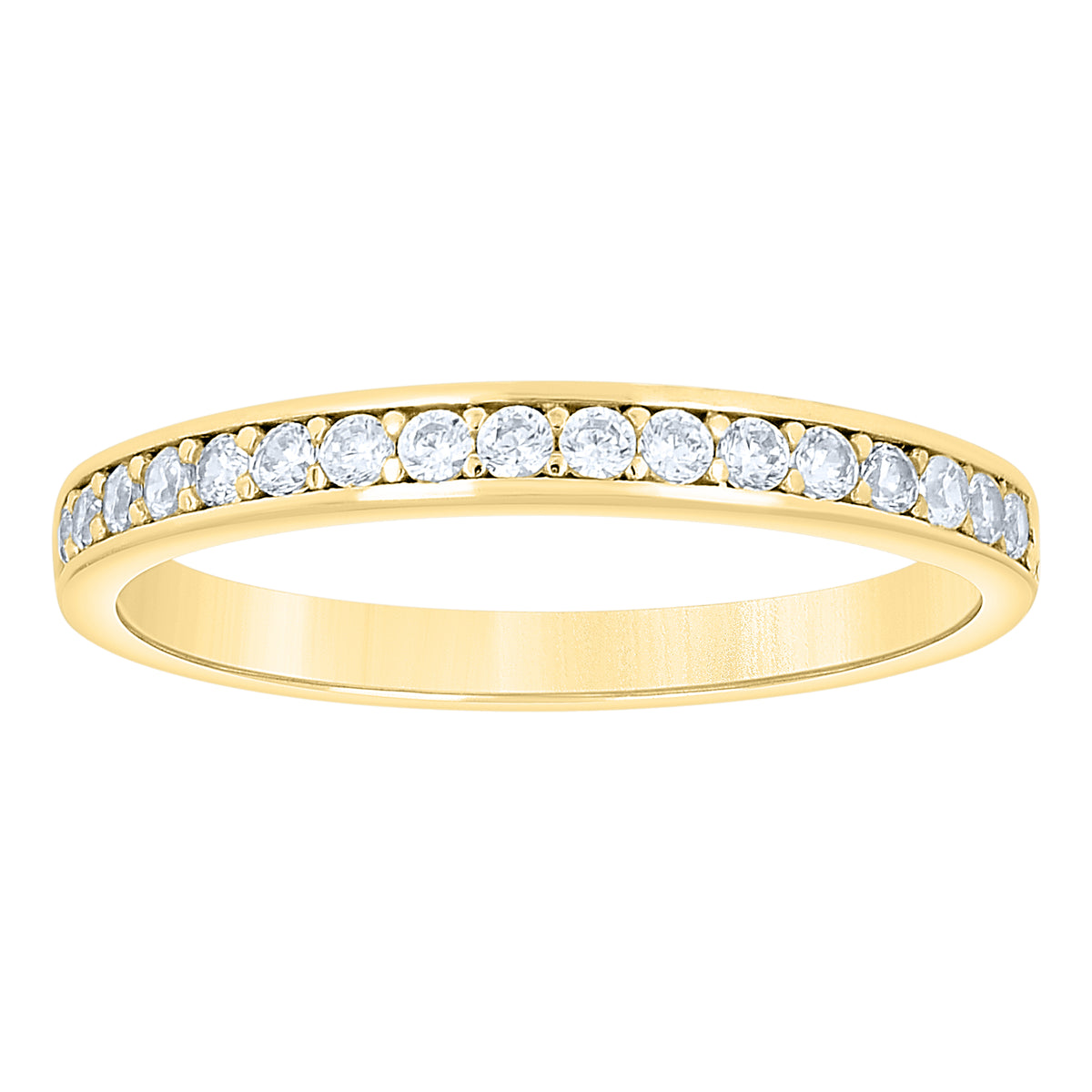 14K Gold Cubic Zirconia Ring