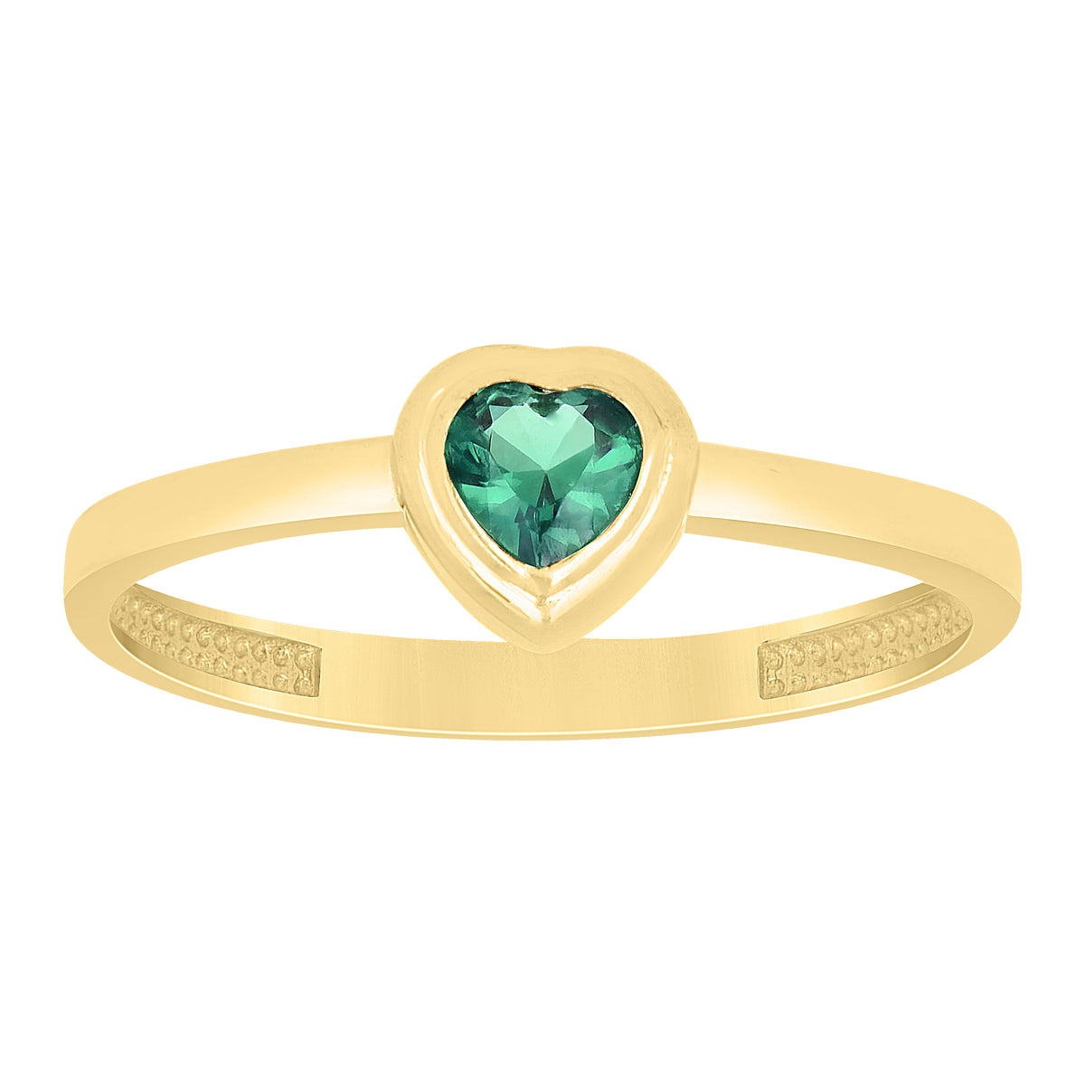 14K Gold Cubic Zirconia Ring