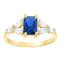 14K Gold Cubic Zirconia Ring