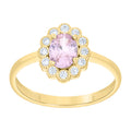14K Gold Cubic Zirconia Ring