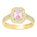 14K Gold Cubic Zirconia Ring