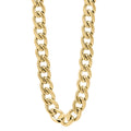 Yellow Stainless Steel Unisex 4mm 26 Inches Cuban Fashion Link Chain Necklace