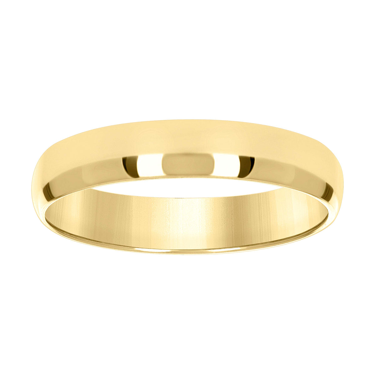 14K Gold Wedding Band Comfort-Fit 5mm-14