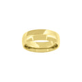14K Gold Wedding Band Comfort-Fit 6mm-13