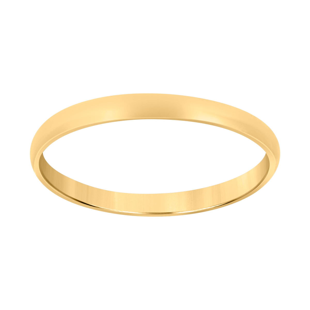 14Kt-Gold 2mm Regular Fit Wedding Band