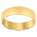 14Kt-Gold 6mm-Sz13 Regular Fit Wedding Band