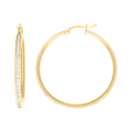 14K Gold Hoop Earrings