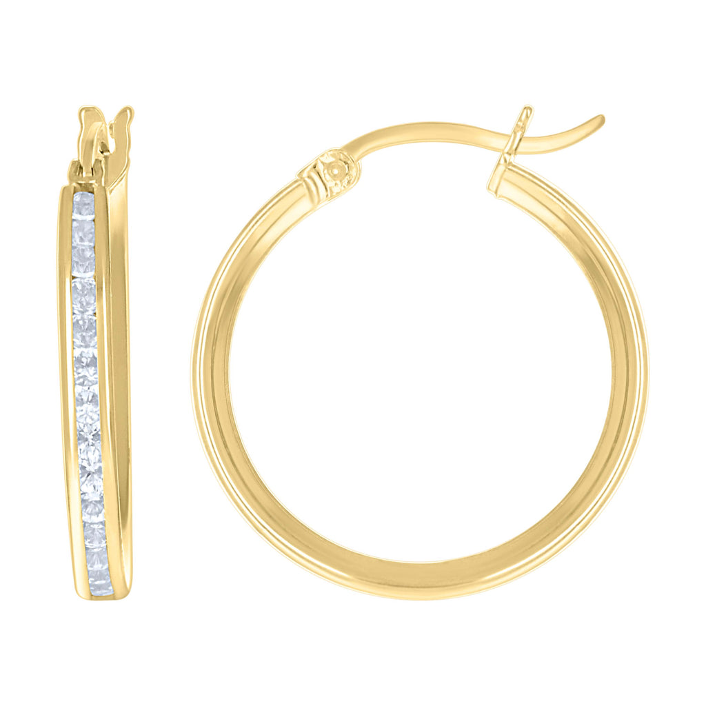 14K Gold Hoop Earrings