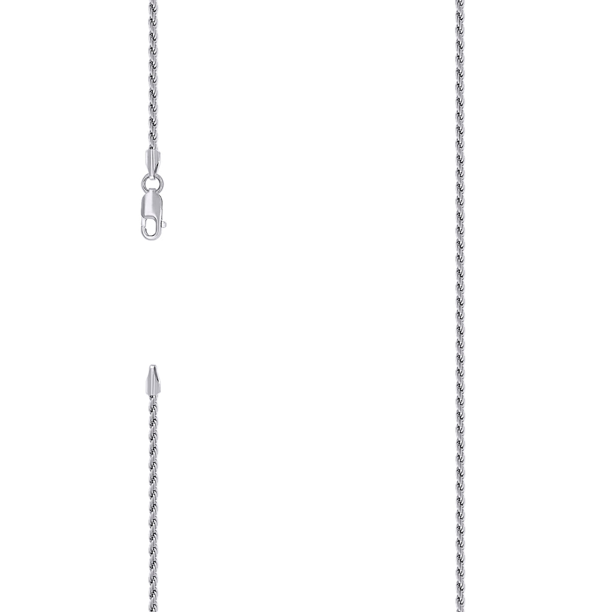 925 Silver Solid Rope Chain 2mm-22"