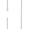 925 Silver Solid Rope Chain 3mm-22"