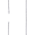 925 Silver Solid Rope Chain 3.5mm-20"