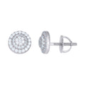 925 Sterling Silver Women Cubic-Zirconia Fashion Stud Earrings