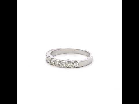 925 Sterling Silver Womens Round 1.02ct Moissanite Teardrop Engagement Ring Size 6