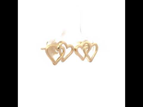14K Gold Cubic Zirconia Earring
