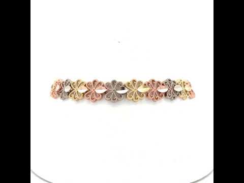 14K Gold Bracelet 7"