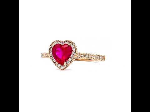 14K Gold Cubic Zirconia Ring