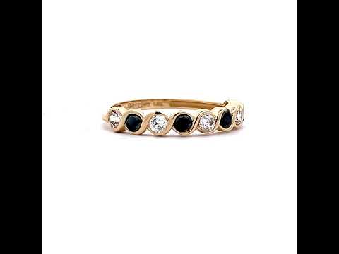 14K Gold Cubic Zirconia Ring