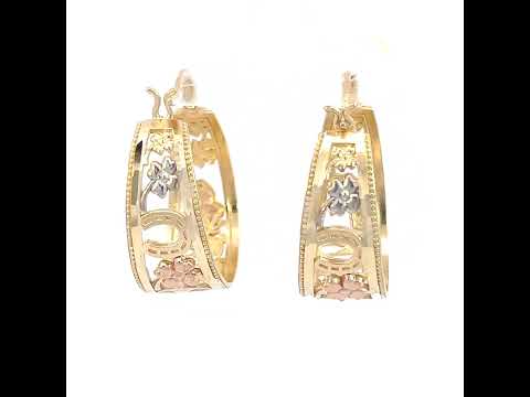 14K Gold Earring