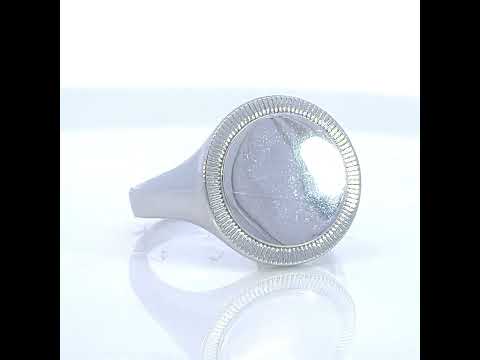 925 Sterling Silver Mens Signet Ring
