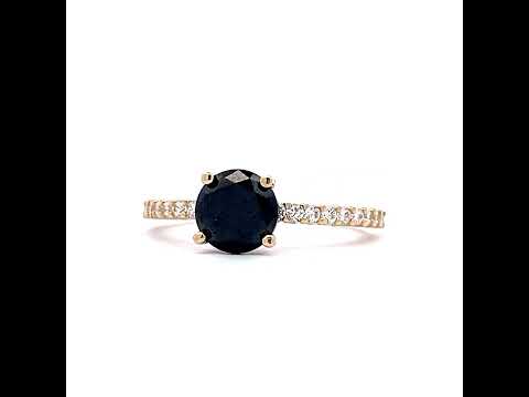 14K Gold Cubic Zirconia Ring