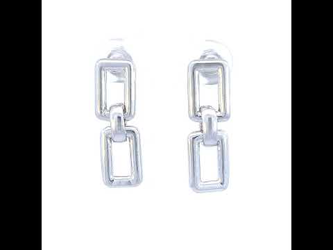 925 Sterling Silver Womens Fashion Danglers Earrings