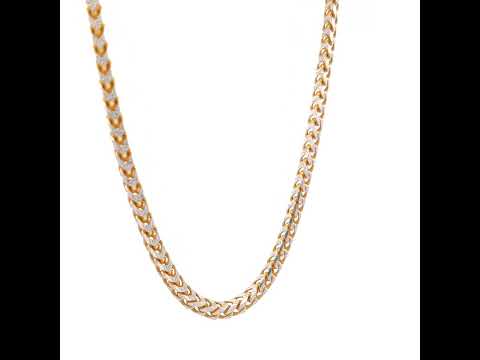 925 Silver Solid Franco Chain 4.2mm-28