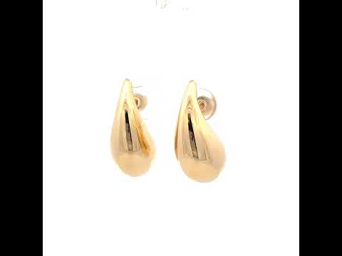 14K Gold Turkish Earring