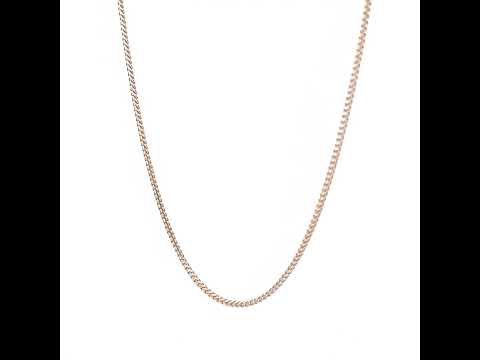 925 Silver Solid Franco Chain 1.5mm-18