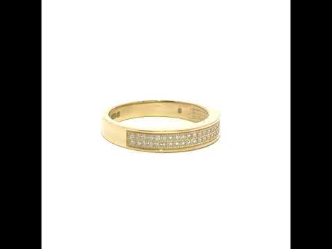 14K Gold Moissanite Ring S9