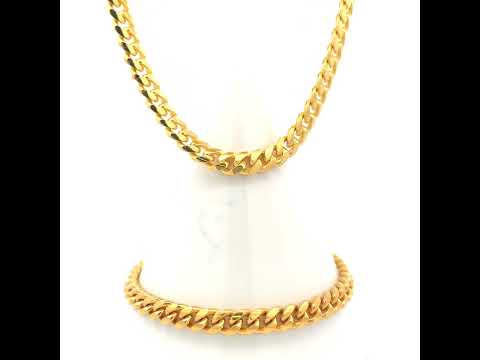 925 Silver Solid Miami Cuban Chain 6.3mm