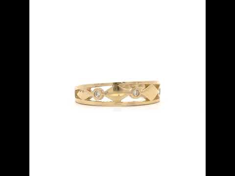 10K Yellow Gold Womens Cubic-Zirconia Fashion Toe Ring
