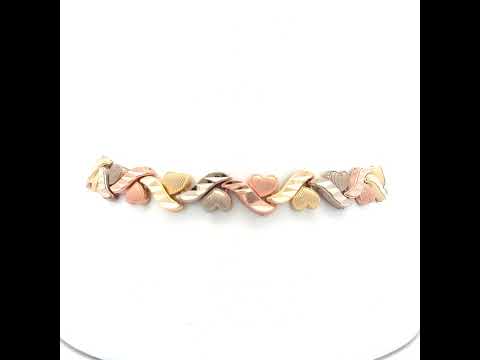 14K Gold Bracelet 7.5"