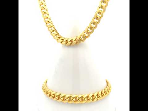 925 Silver Solid Miami Cuban Chain 7mm-24"