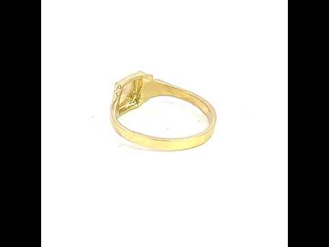 14K Gold Baby Ring