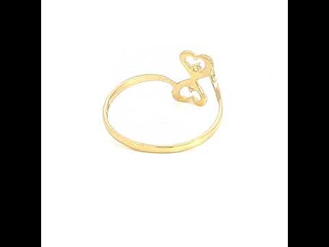 14K Gold Cubic Zirconia Ring
