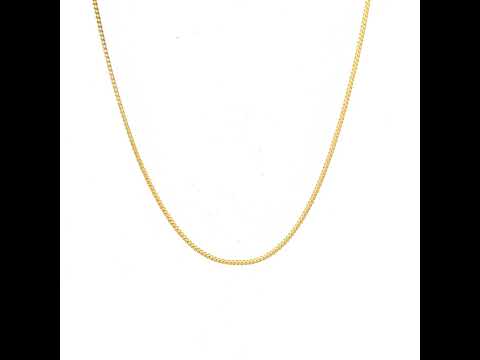 925 Silver Solid Franco Chain 0.5mm-22