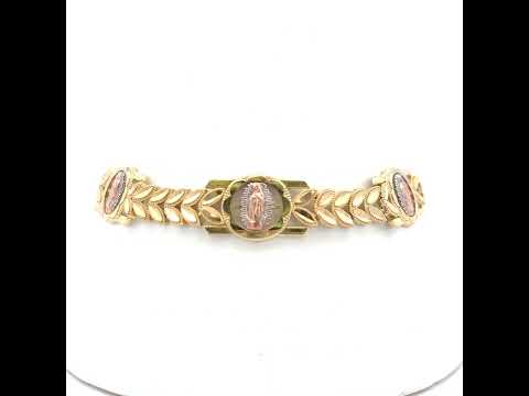 14K Gold Bracelet 7.5"