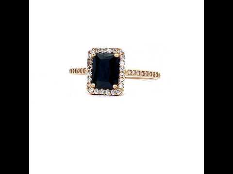 14K Gold Cubic Zirconia Ring