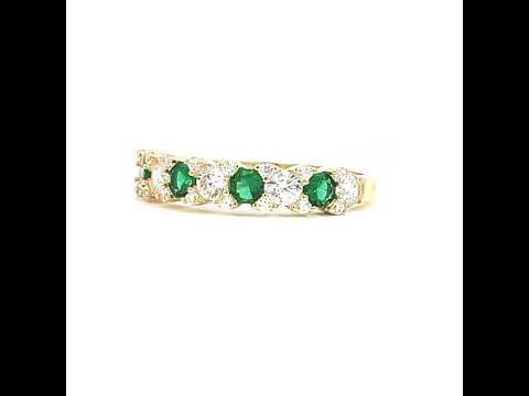 14K Gold Cubic Zirconia Ring