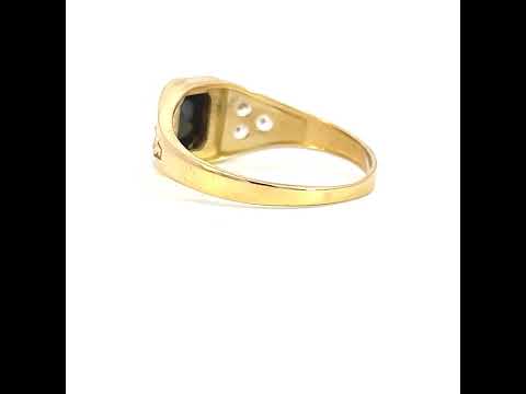 14K Gold Cubic Zirconia Ring