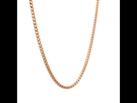 925 Silver Solid Franco Chain 2.5mm-24
