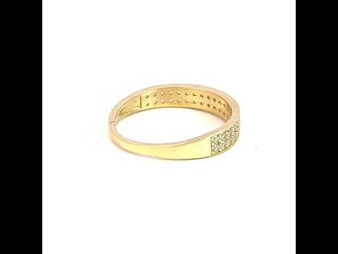 14K Gold Cubic Zirconia Ring