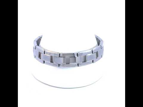 Stainless Steel Mens Fashion Bracelet Size 8.5 Inches