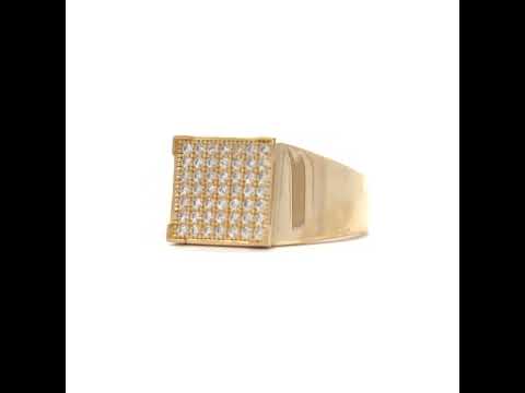 14K Gold Cubic Zirconia Ring
