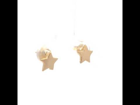 14K Gold Cubic Zirconia Earring