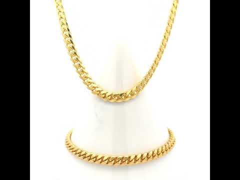 925 Silver Solid Miami Cuban Chain 4.9mm-16"